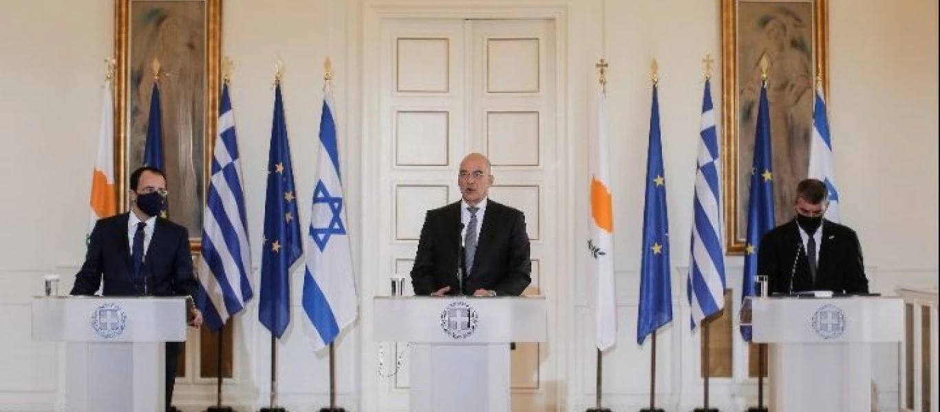 Ισραηλινός ΥΠΕΞ για τριμερή: «Να συνεχίσουμε την αμυντική συνεργασία με την καλή διάθεση των ΗΠΑ»